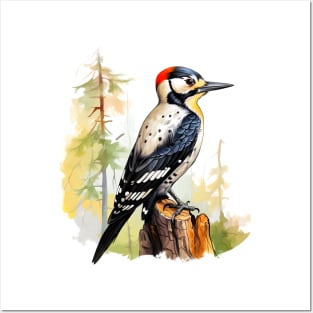 Woodpecker Posters and Art